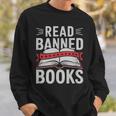 Read Banned Books Literary Rebel Style Sweatshirt Gifts for Him Read Banned Books Literary Rebel Style Sweatshirt Gifts for Him