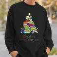 Reading Around The Christmas Tree Books Family Readers Xmas Sweatshirt Gifts for Him