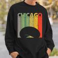 Retro Chicago Intage Chicago Bean Cloud Gate スウェットシャツ 彼への贈り物