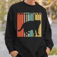 Scottish Fold スコティッシュフォールド ネコ 長袖tシャツ スウェットシャツ 彼への贈り物