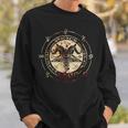 Seal Of Baphomet Occult Pentagram Goatatanic Occult スウェットシャツ 彼への贈り物