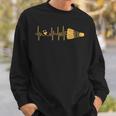 Shuttlecock バドミントン ハートビート メンズ レディース キッズ チームプレーヤー 長袖tシャツ スウェットシャツ 彼への贈り物