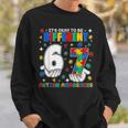 Six Seven 6 7 Autism Awareness It's Ok To Be Different Sweatshirt Gifts for Him