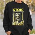 Stoic Philosophy Vintage Book Cover Stoicism Philosopher Sweatshirt Gifts for Him
