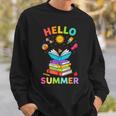 Summer Reading Books Librarian Teacher Last Day Of School Sweatshirt Gifts for Him