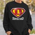Super Dad Happy Father's Day Best Father スウェットシャツ 彼への贈り物