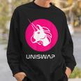 Uniswap Dex、Crypto Defi、分散型アプリケーション交換 スウェットシャツ 彼への贈り物