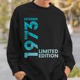 Vintage 50 Birthday I Limited Edition December 1973 長袖tシャツ スウェットシャツ 彼への贈り物