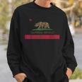 Vintage California Republic Flag ビンテージ・スタイルカリフォルニア共和国旗 スウェットシャツ 彼への贈り物