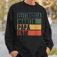 Vintage Marito Papà Elettricista Eroe Papà Elettricista Felpa Regalos para él