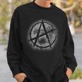 アナーキーシンボルデザイングラフィティスプレーペイント、アナーキズム スウェットシャツ 彼への贈り物