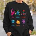 ウイルス学者のためのかわいいウイルスtシャツ スウェットシャツ 彼への贈り物