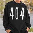 エリアコード 404 アトランタ ジョージア Ga Four Zero Four 404 長袖tシャツ スウェットシャツ 彼への贈り物