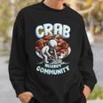 カニアレルギー Crab Allergy Community スウェットシャツ 彼への贈り物