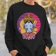 ガネーシャ 象 ヒンドゥー教の神 ガネーシャ 河合主 ガネーシャ 長袖tシャツ スウェットシャツ 彼への贈り物