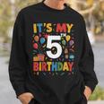 キッズ 5歳の誕生日シャツ男の子キッズ幼児5歳の誕生日男の子 スウェットシャツ 彼への贈り物