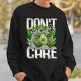 クマのスモーキングウィードマリファナtシャツ 面白いウィードベアtシャツ スウェットシャツ 彼への贈り物