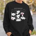 クレヨンしんちゃん いろいろシロ 長袖tシャツ スウェットシャツ 彼への贈り物