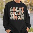 グレート ピレニーズ ドッグ グルービー 世界最高のグレート ピレニーズ ママ スウェットシャツ 彼への贈り物
