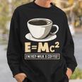 コーヒーラバーエナジーミルクコーヒー EMc² スウェットシャツ 彼への贈り物