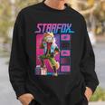 ザ・スーパーマリオギャラクシー・ムービー Fox Mccloud Retro Hero 長袖tシャツ スウェットシャツ 彼への贈り物