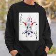 ジョーカーtシャツ トランプ スウェットシャツ 彼への贈り物