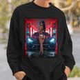 セクシーガールグラフィックtシャツ セクシービキニモデル&エキゾチックカー スウェットシャツ 彼への贈り物