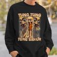 トゥン・トゥン・サフールは面白いイタリアの頭脳を呼んでいます スウェットシャツ 彼への贈り物