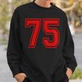 ナンバー75 Redports Teamtyle 長袖tシャツ スウェットシャツ 彼への贈り物