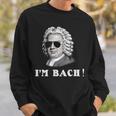 ヨハン・セバスティアン・バッハ I'm Bach おもしろい スウェットシャツ 彼への贈り物