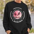 ラハイナ マウイ ハワイ レトロ 長袖tシャツ スウェットシャツ 彼への贈り物