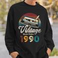 ヴィンテージ1990バースデー36年カセットペンシル スウェットシャツ 彼への贈り物