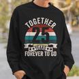 結婚25周年記念 Together 25 Years Forever To Go スウェットシャツ 彼への贈り物