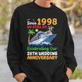 結婚28周年記念クルーズ 1998年以来 Wetill Do Trip スウェットシャツ 彼への贈り物