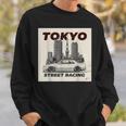 自動車愛好家のための東京ストリートレーシングカーデザイン スウェットシャツ 彼への贈り物