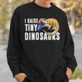 面白い青い舌のキンク I Pull Little Dinosaurs スウェットシャツ 彼への贈り物