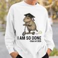2026年3月卒業生 カピバラさん 長袖tシャツ スウェットシャツ 彼への贈り物