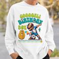 8歳の誕生日 男の子 8歳 サッカー フットボール選手 誕生日 スウェットシャツ 彼への贈り物