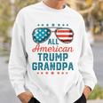 All American Trump Grandpa 4Th Of July Usa Sunglasses Performance Sweatshirt Gifts for Him
