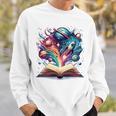 Astronomy Space Lover Books Bookworm Sweatshirt Gifts for Him