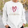 Book Lover Valentines Day Librarian Idea Reading Sweatshirt Gifts for Him
