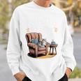 Book Lovers Cats Sweatshirt Gifts for Him