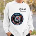 Esa欧州宇宙機関ミッションesmアルテミスパッチ スウェットシャツ 彼への贈り物