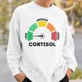 Low Cortisol Levels Meme スウェットシャツ 彼への贈り物