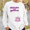 Guest List First Day At School Guest Book First Class Sweatshirt Gifts for Him