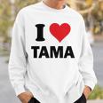 I Heart Tama Japan Love 日本土産 スウェットシャツ 彼への贈り物