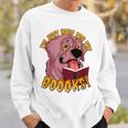 I'm Just Here ForThe BOOOKS Zombie Dog Reading a Book Men Women Kids Sweatshirt Gifts for Him I'm Just Here ForThe BOOOKS Zombie Dog Reading a Book Men Women Kids Sweatshirt Gifts for Him