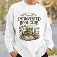 Introverted Book Club Member Anti Social Reader Premium Tri-Blend Sweatshirt Gifts for Him Introverted Book Club Member Anti Social Reader Premium Tri-Blend Sweatshirt Gifts for Him