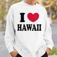 I Love Hawaii ハワイが大好き スウェットシャツ 彼への贈り物