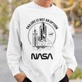 Nasa の失敗は許されない スペース シャトル スウェットシャツ 彼への贈り物